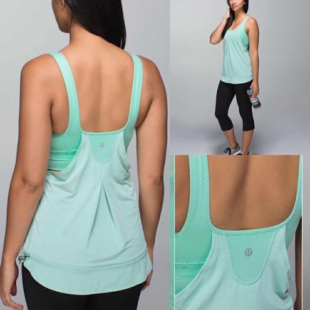 Lululemon 2 in 1 Tank with drawstring waist‎